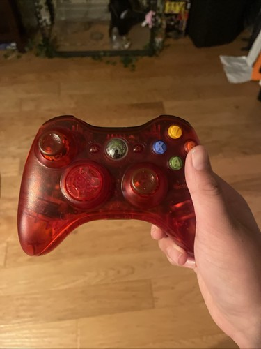 Controller xbox 360 rosso - controller,