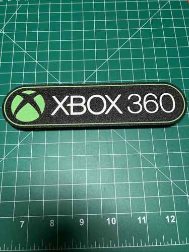Insegna logo xbox 360 stampata - xbox,
